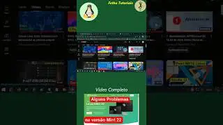 Linux Mint 22. Veja alguns problemas encontrados.