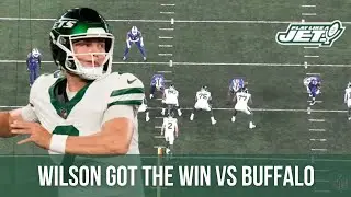 Wilson gets the WIN. Is Zach Wilson being over-criticized?! | Jets Film Breakdown vs Bills