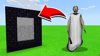 How To Make A Portal To GRANNY in Minecaft Pocket Edition/MCPE