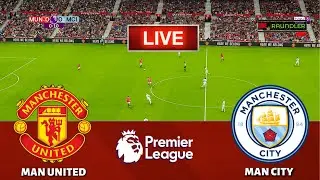 LIVE🔴| MANCHESTER UNITED vs MANCHESTER CITY - Premier League 2024/25 | PES 21 Simulation