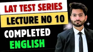 Lat test preparation | lecture 10 | Lat test series | English preposition | law admission test