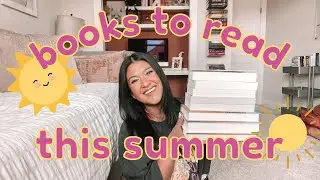 SUMMER BOOK RECOMMENDATIONS // summery books i think you need to read!