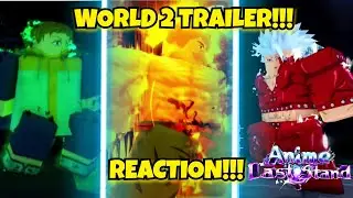 NEW WORLD 2 TRAILER REACTION! ANIME LAST STAND