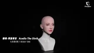 Acedia the Sloth | New Female Mask of the Deadly 7 Sins by #secondface