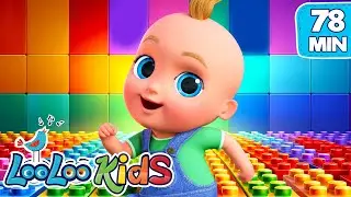 ABC SONG, Animals Sounds, Toys Song & more Happy Kids Songs with LooLoo Kids Nursery Rhymes