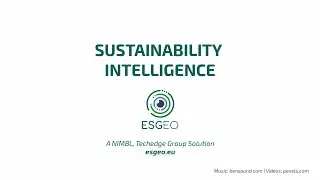 ESGeo, a NIMBL, Techedge Group Solution