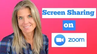 How to SHARE SCREEN on Zoom 🖥 [DESKTOP} - With These 3 Simple Options