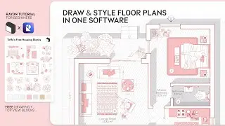 Make This Floor Plan Under 10 Minutes in Rayon! | FREE Housing Blocks | Plan Drawing Tutorial