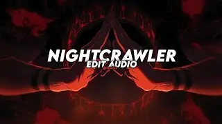 nightcrawler ( instrumental ) - Travis Scott ( slowed + reverb + bass ) [ Edit Audio ]