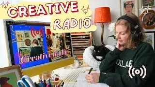 Create with Me Radio: Slow Art Making Radio, Lofi Channel for Working