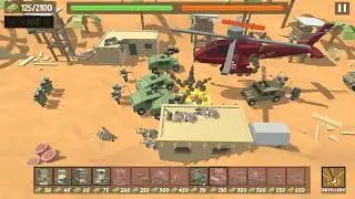 Border Wars Gameplay - Mission 50 [Update] (Helicopter Boss)