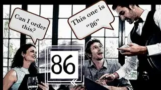 What is the meaning for "86" in Hotel industry?| Did you know how "86" term originates?