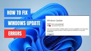 Fix All Windows Update Errors in Windows 11/10 - Easy Solutions!