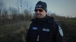 Эстония. 04.12.21 Установка ограждений.