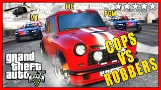 GTA V : Cops vs Robbers | Funny Chase |@malayalamtechieslive@perfectgamingmachan | RANDOMIZED