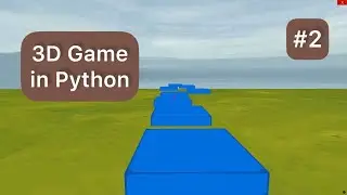 Make 3D Game With Python (Ursina Engine) #2 -  Create Moving Platforms and Quit Button