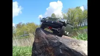 RC Jeep Wrangler Unlimited 2015 MAISTO 1:24, Радиоуправляемая полноприводная модель в 24 масштабе