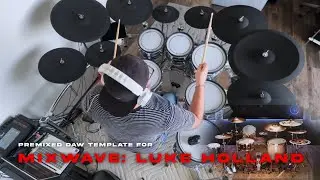 Get Custom DAW Tempate for MixWave: Luke Holland