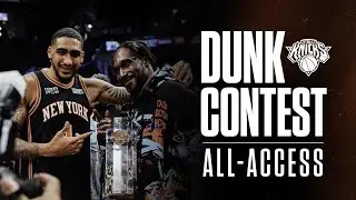 Inside Obi Toppins 2022 Dunk Contest Victory | Knicks All-Access