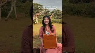 The most incredible handbag unboxing ever! 👜🦒#luxurybrands #handbagunboxing #moynat #giraffemanor