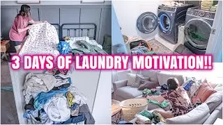 LAUNDRY MOTIVATION 2024 | WASH FOLD AND REPEAT | SUMMER LAUNDRY MOTIVATION