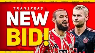 NEW 60 MILLION De Ligt & Mazraoui BID! McTominay to SPURS? Man Utd Transfer News