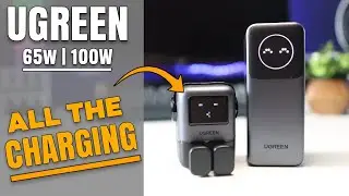 Ugreen 65W + 100W FAST travel chargers.