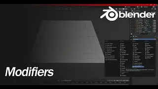 Blender Tutorials Chapter 4 - Modifiers