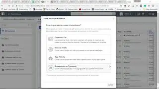 how to Create an Audience for Facebook Ads