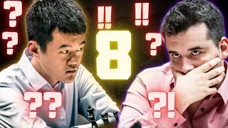 NOOOOOOO!!! - Ding Liren vs Ian Nepomniachtchi - World Chess Championship 2023  - ROUND 8