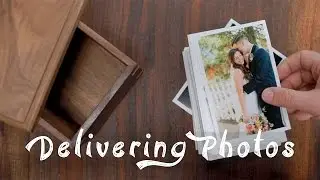 Delivering Photos To Clients // Prints + Wood Box!