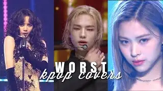 worst kpop covers