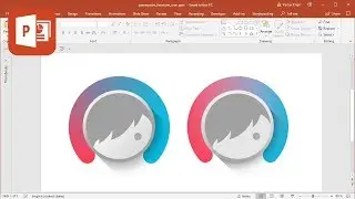 How to create Facetune app icon in Microsoft PowerPoint (Tutorial)