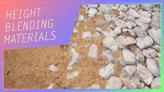 Height Blending Material Layers [UE4, valid for UE5]