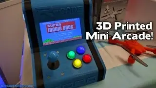 3D printed arcade from Robo 3D - CE Week 2016