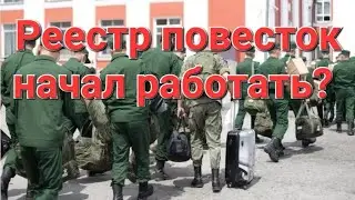 Сайт Реестра повесток. Мобилизация. Верхний Ларс. Прямой эфир!