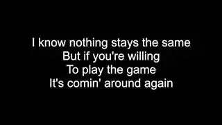 COMING AROUND AGAIN | HD with lyrics | CARLY SIMON cover by Chris Landmark