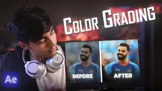 COLOR CORRECTION 🔥 | AFTER EFFECTS | TUTORIAL