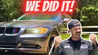 BEST FEELING EVER! | Restoring A FREE BMW 335i!