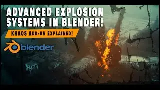 KHAOS Detonator Add-on for Blender: Quickstart and Installation Video (Explosion Add-on)