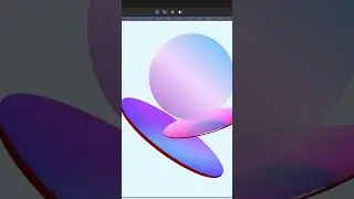 Fake 3D Glass Illustration in figma 