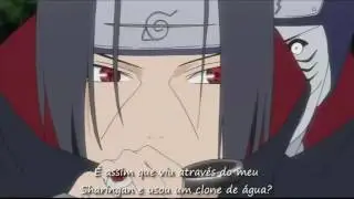 Itachi Vs Kisame LEGENDADO PT BR LUTA COMPLETA