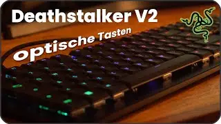 Razer Tastatur für Gamer die DeathStalker V2 eine optische Mechanische Tastatur