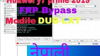 Huawei y7 2019 Frp Bypass Free Tool 2024