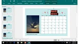 How to design calender using microsoft publisher