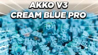 My FAVORITE Budget Tactile Switch | Akko V3 Cream Blue Pro Switch Review