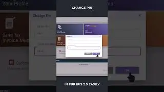 Change Verification PIN in IRIS 2.0 -  #business #incometaxreturn