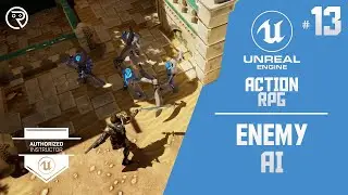 Unreal Engine 5 Tutorial -  Action RPG Part 13: Enemy AI