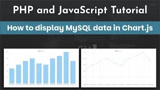 Display MySQL database data in Chart.js using PHP and JavaScript