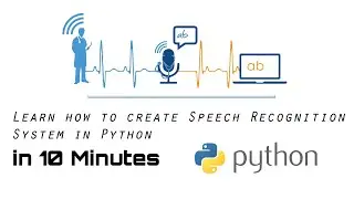 Speech Recognition using python to detect voice to text (Part 1)[Basic]